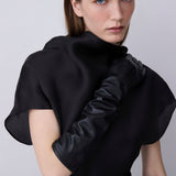BLACK DOUBLE ORGANZA EVOLUTION DRESS