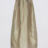 BRONZE LIQUID ORGANZA REBEL SKIRT