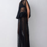 BLACK SPOT LACE GIOVANNA TOP
