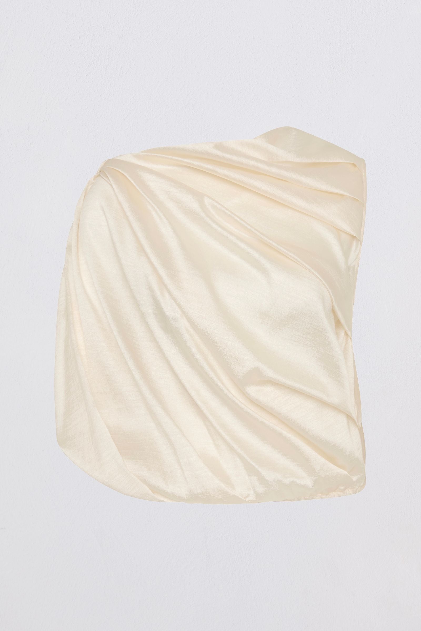 CREAM NYLON TUMBLE TOP