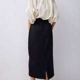 CREAM COTTON METAL BOUNDLESS TOP
