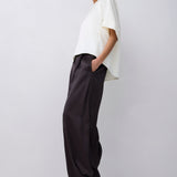 CREAM SATIN EVOLVE TOP