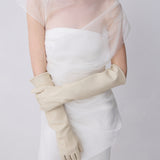 IVORY ORGANZA EMULATE GOWN