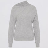 Gray sweater on a light gray background