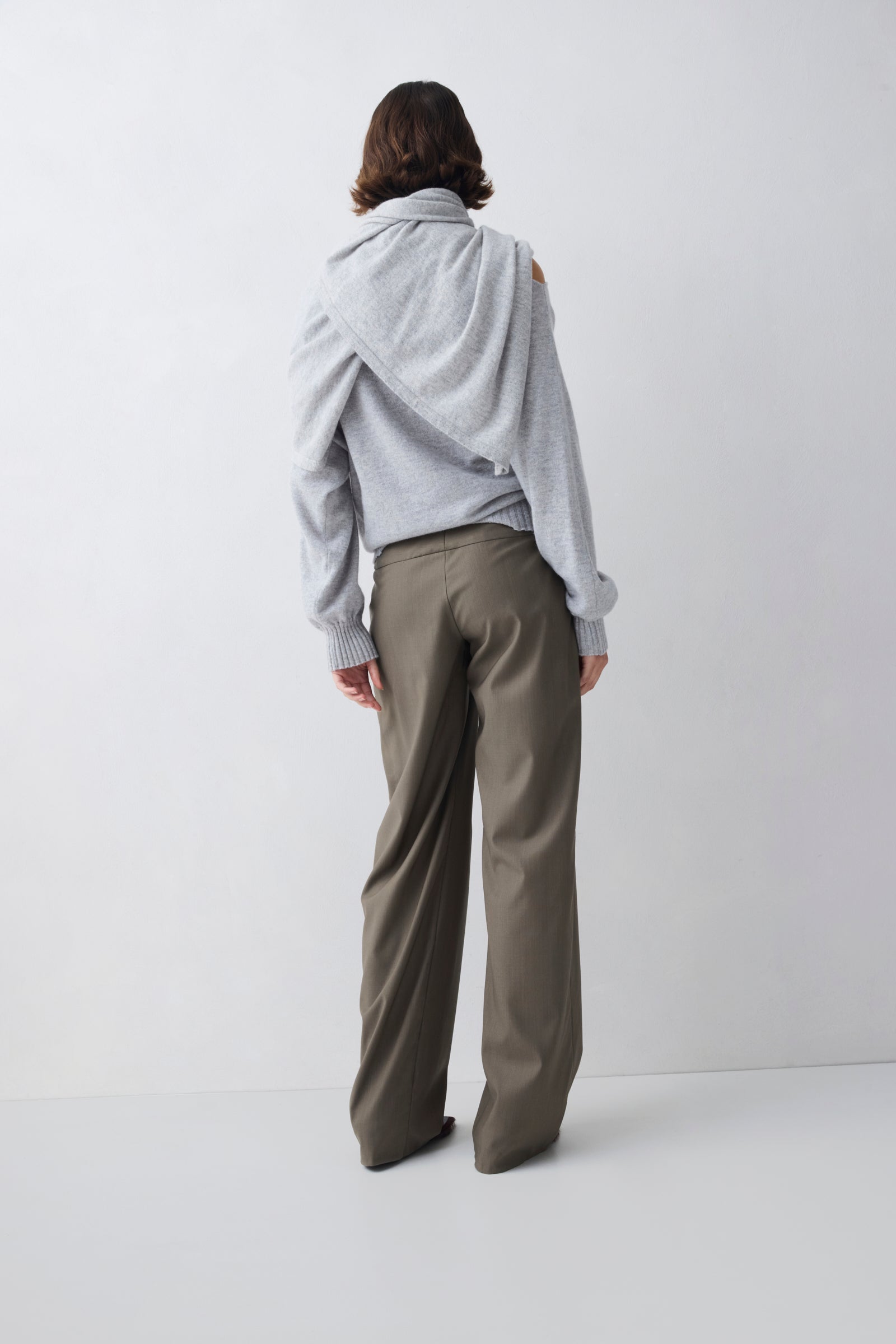 BRONZE WOOL SUITING ADAPTATION PANT