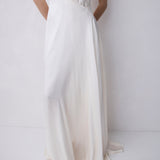 IVORY SILK SATIN BRIDAL ISABELLA