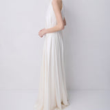 IVORY SILK SATIN BRIDAL ISABELLA