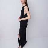 BLACK JERSEY RENEGADE SKIRT