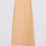 PEACH SPOT LACE SWAY SKIRT