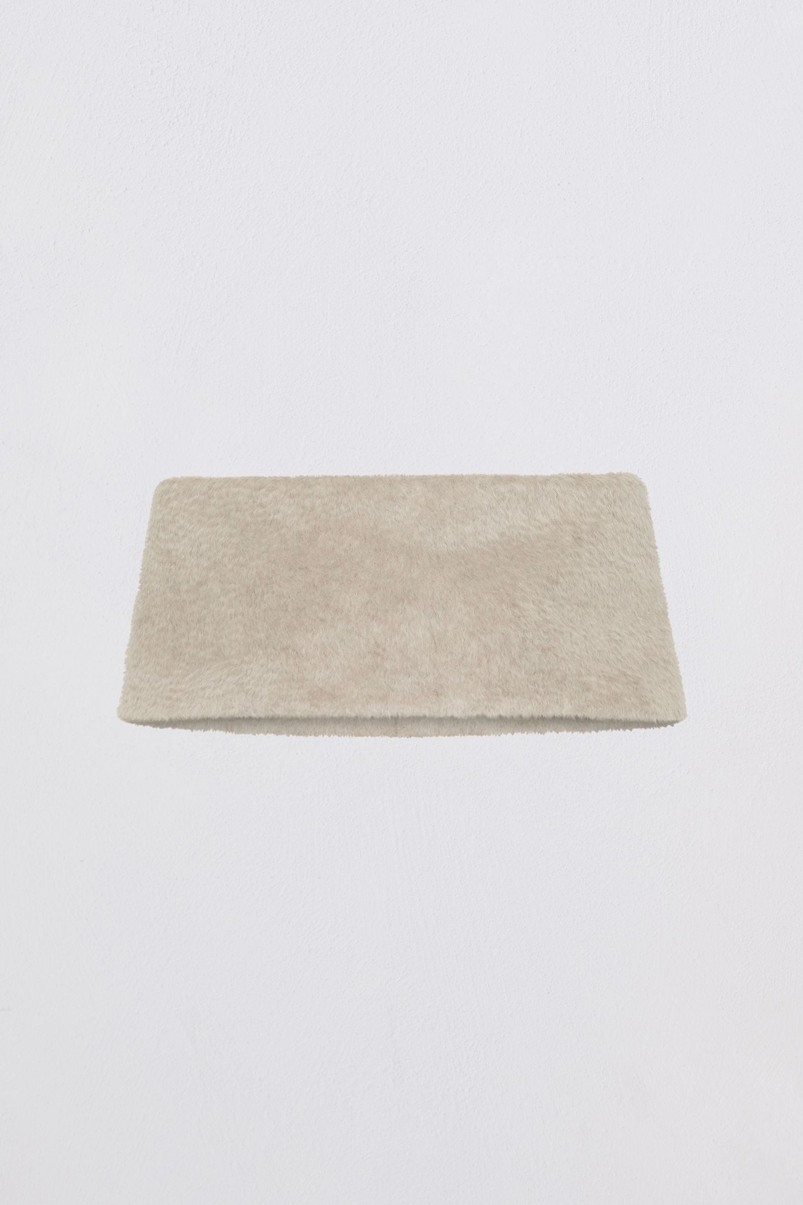 Grey shrug on a white background