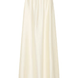 CREAM SATIN RENEWAL SKIRT
