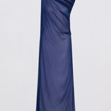 ROYAL SILK GEORGETTE TUMBLE DRESS
