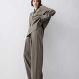 BRONZE WOOL SUITING EVOLVE SHIRT
