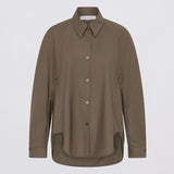 BRONZE WOOL SUITING EVOLVE SHIRT