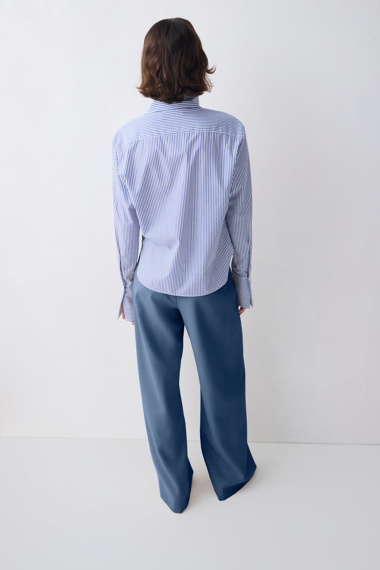 DENIM WOOL SUITING MORPH PANT