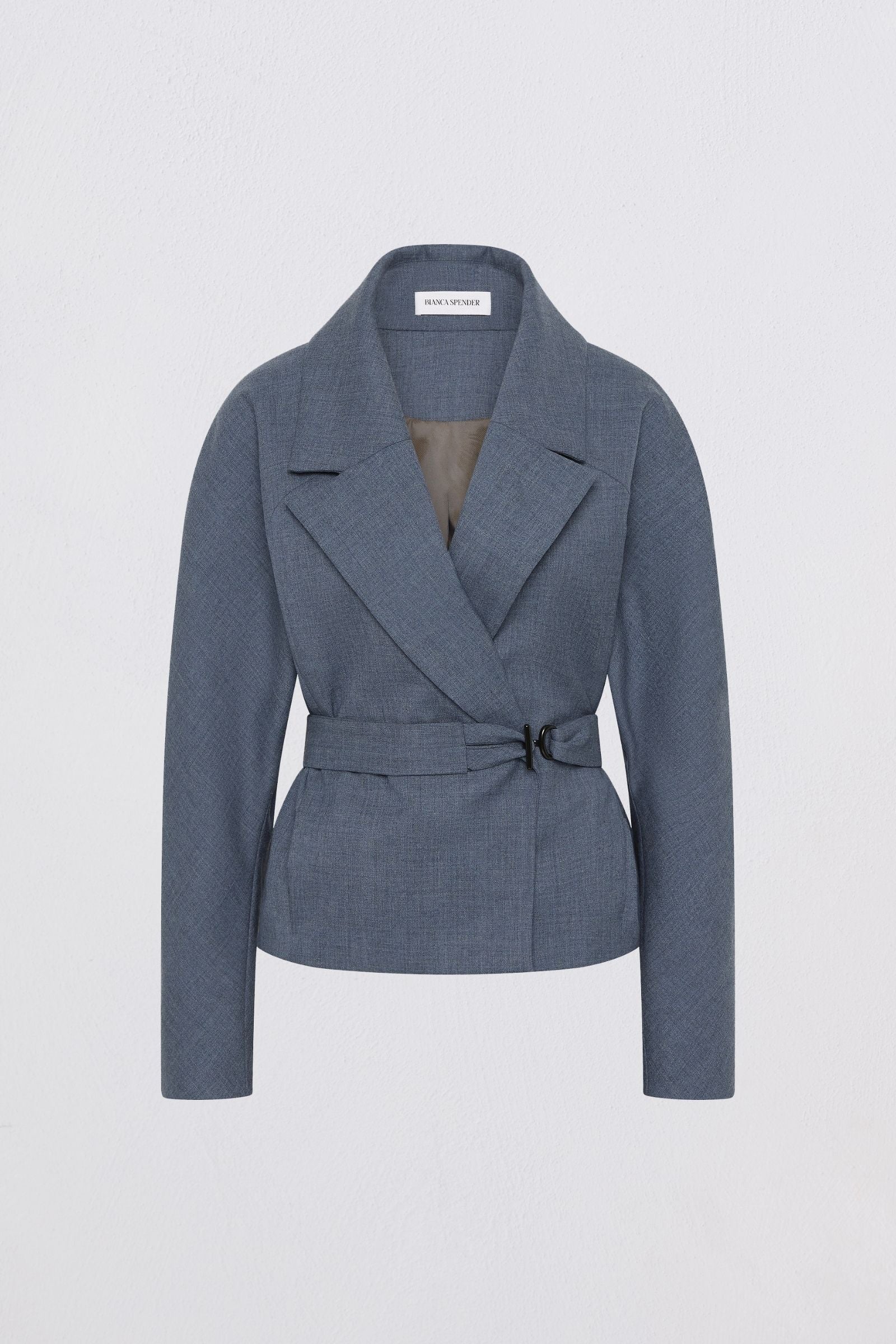 DENIM WOOL SUITING EVOLVE JACKET