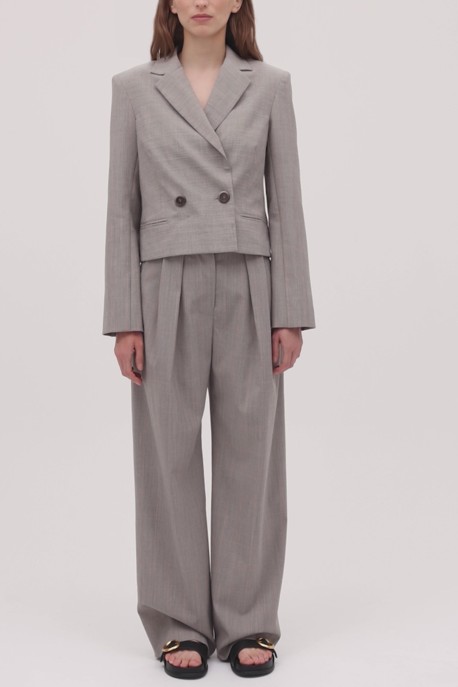 STONE CHECK AFFINITY PANT