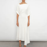 IVORY TWILL PALOMA DRESS
