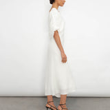 IVORY TWILL PALOMA DRESS