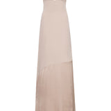 SAND SATIN EQUILIBRIUM DRESS