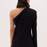 BLACK BIRDSEYE REPARTEE JACKET