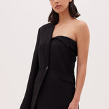 BLACK BIRDSEYE REPARTEE JACKET