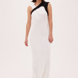 WHITE CREPE ODYSSEY DRESS