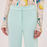 MINT CREPE LENS PANT
