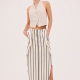 SHELL WOOL SUITING EDITH WAISTCOAT