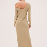 AVOCADO CREPE CUNNINGHAM DRESS