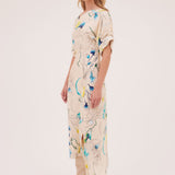 PARCHMENT EMBRACE SILK PALOMA DRESS
