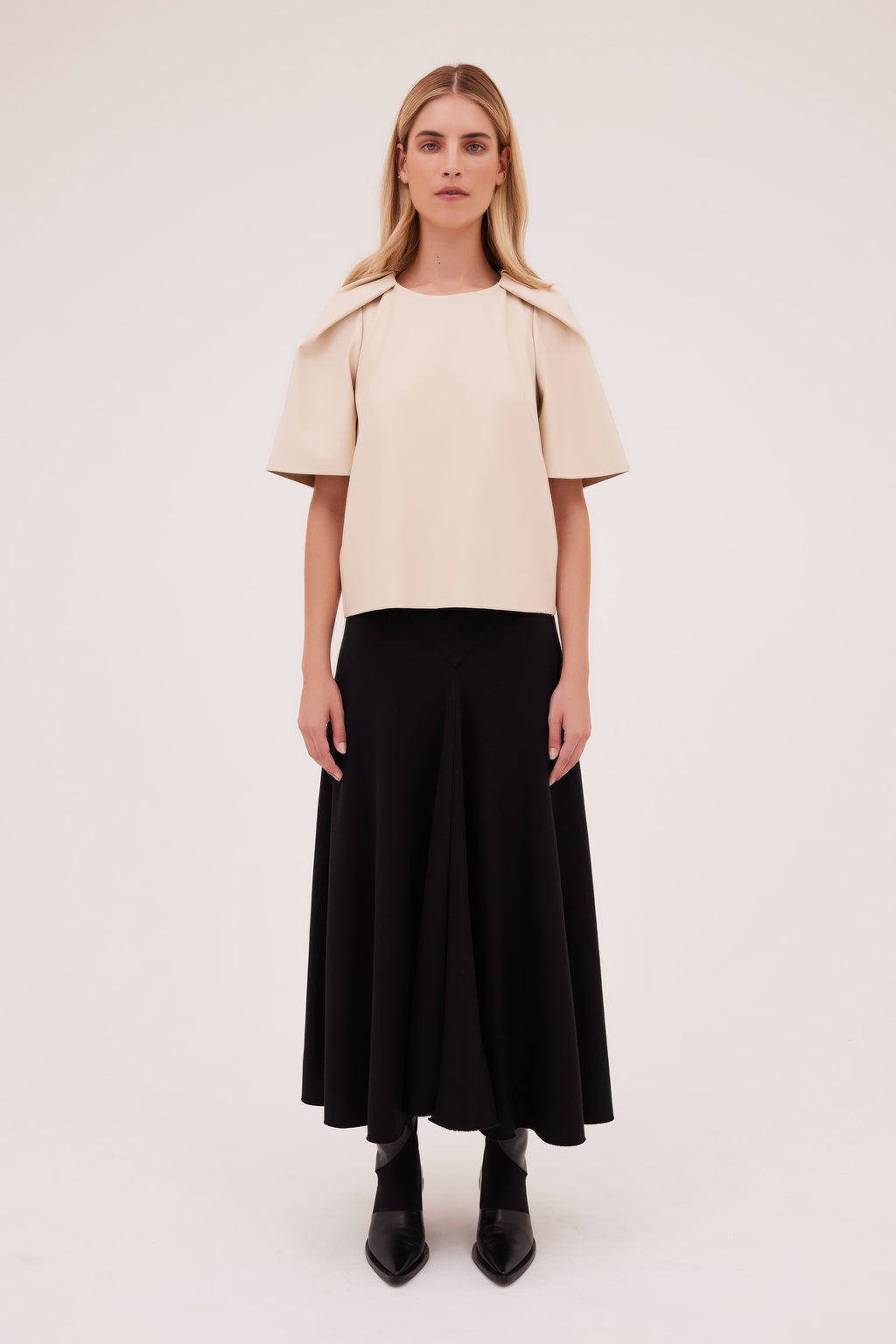 BLACK JERSEY LENNON SKIRT